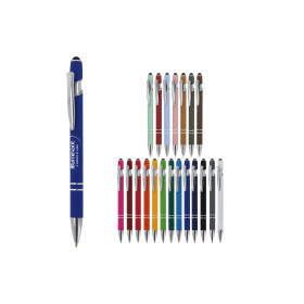 Stylo à bille aluminium ZUEO personnalisé avec logo