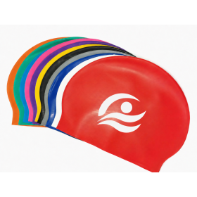 Bonnet de bain en latex personnalisable sur 2 faces
