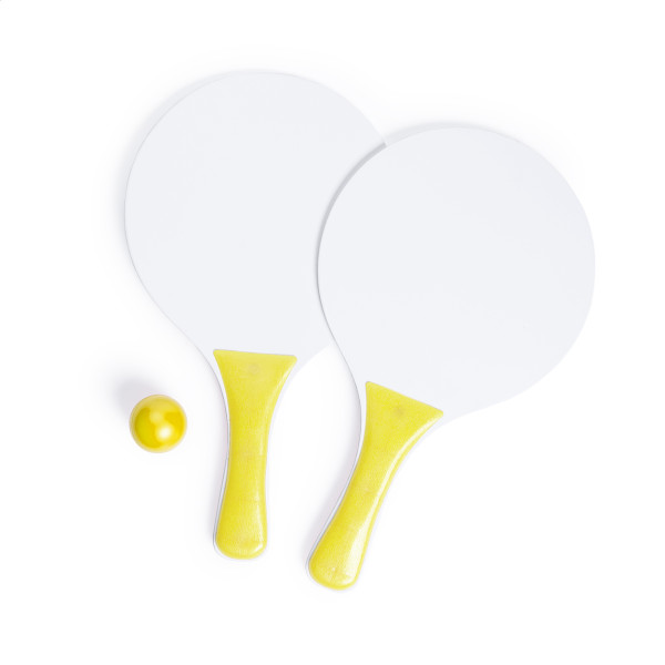 Jeu de tennis de plage YOMI personnalisé avec logo - vue 2