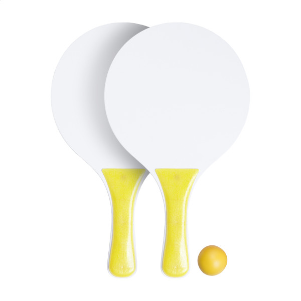 Jeu de tennis de plage YOMI personnalisé avec logo - vue 3