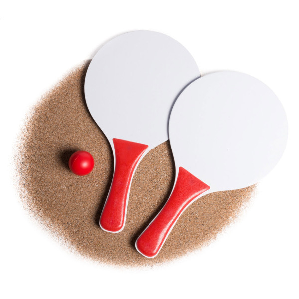 Jeu de tennis de plage YOMI personnalisé avec logo - vue 7