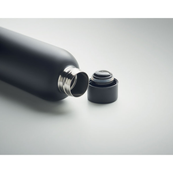 Bouteille en acier inox recyclé ROSU personnalisée - vue 4