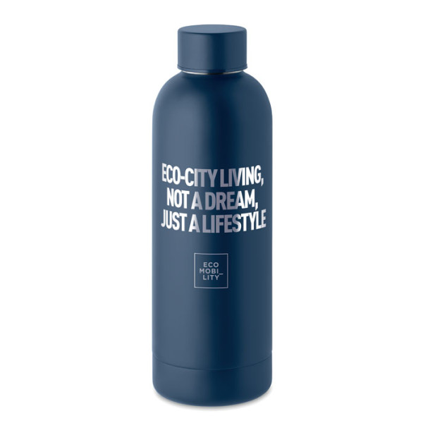 Bouteille en acier inox recyclé ROSU personnalisée - vue 31