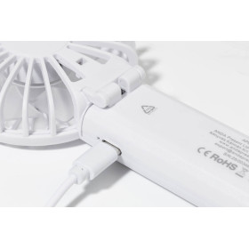Ventilateur rechargeable KIMA personnalisé avec logo - vue 2