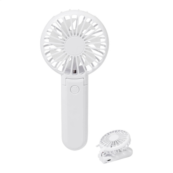 Ventilateur rechargeable KIMA personnalisé avec logo - vue 3