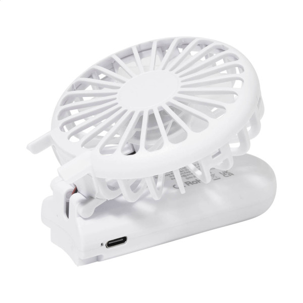 Ventilateur rechargeable KIMA personnalisé avec logo - vue 5
