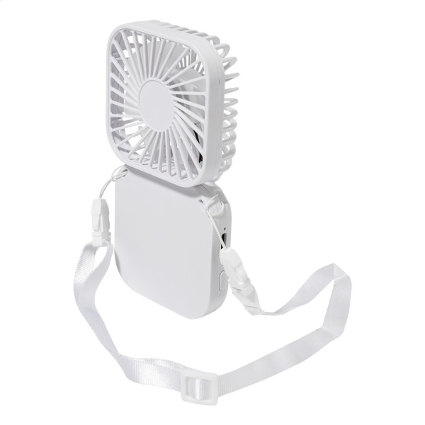 Ventilateur rechargeable NOBA personnalisé avec logo - vue 3