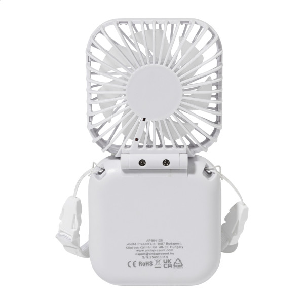 Ventilateur rechargeable NOBA personnalisé avec logo - vue 6