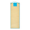 Natte de plage paille naturelle ROKU personnalisée avec logo - vue 2