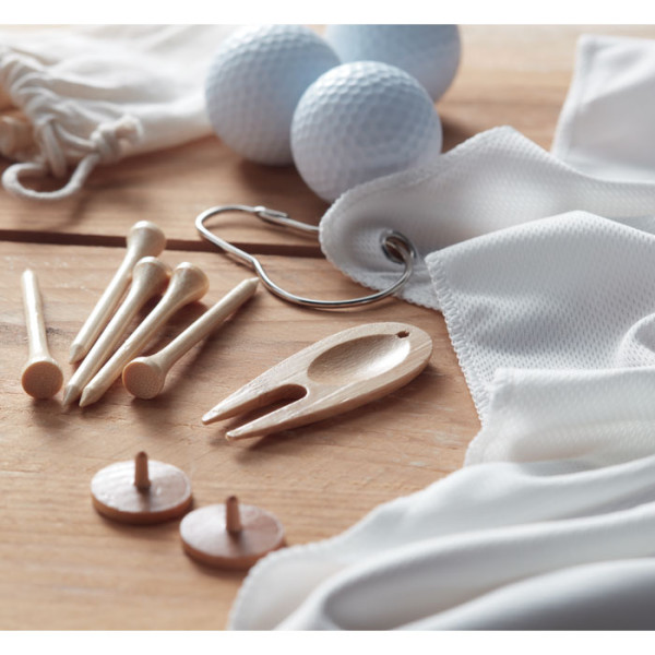 Set d'accessoires de golf PIKO personnalisé avec logo - vue 5
