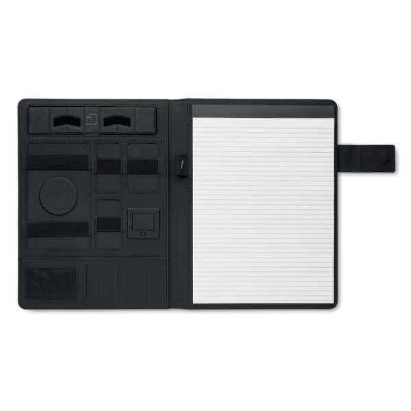 Conférencier A4 avec chargeur sans fil RAMA personnalisé - vue 2