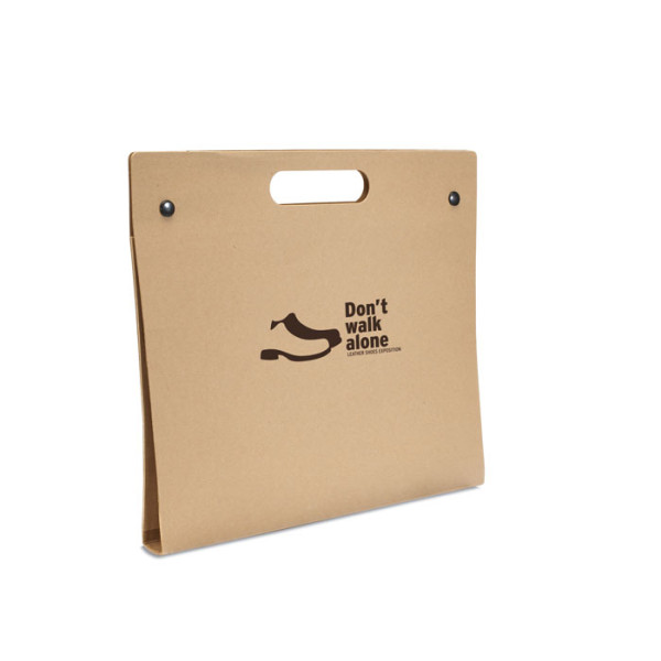 Conférencier en carton recyclé SATO personnalisable avec logo - vue 3