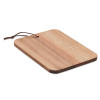 Planche à découper en bois d'acacia BIYU personnalisable avec logo