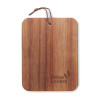 Planche à découper en bois d'acacia BIYU personnalisable avec logo - vue 4