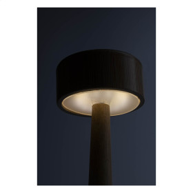 LAMPE DE TABLE EN BAMBOU PIFU personnalisable avec logo - vue 2