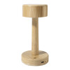 LAMPE DE TABLE EN BAMBOU PIFU personnalisable avec logo - vue 6