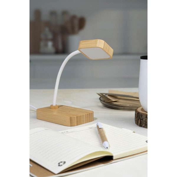 Lampe de bureau multifonctionnelle MONU personnalisable avec logo - vue 5