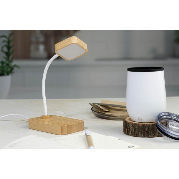 Lampe de bureau multifonctionnelle MONU personnalisable avec logo - vue 12