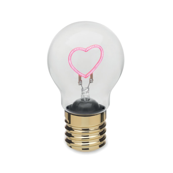 AMPOULE DÉCORATIVE LED GORI PERSONNALISABLE AVEC LOGO - vue 2