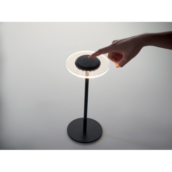 Lampe de table rechargeable VIME personnalisable avec logo - vue 10