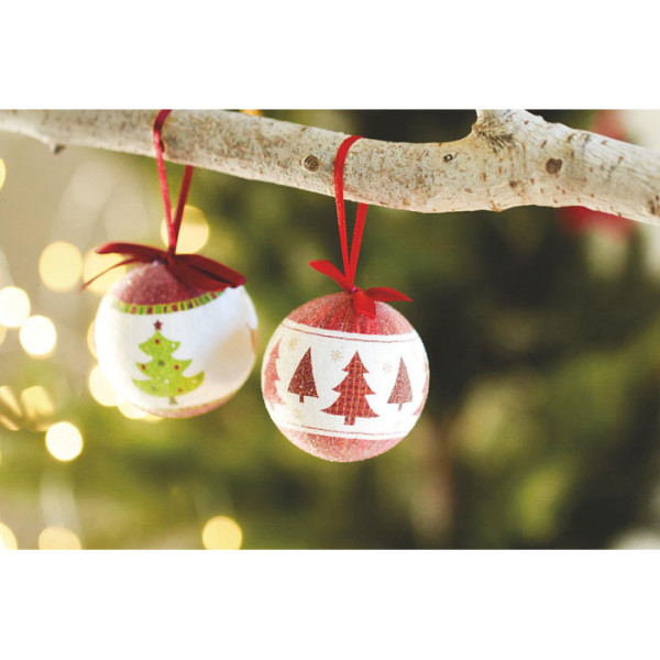 Boule de Noël BEVA personnalisable avec logo - vue 4