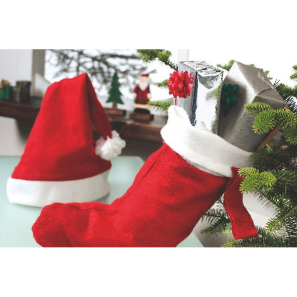 Chapeau de Noël GOME personnalisable avec logo - vue 4