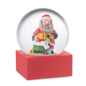 Boule à neige en verre YOZI personnalisable avec logo
