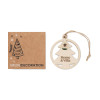 Suspension en bois à planter NUAE personnalisable avec logo - vue 5