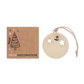 Décoration en bois personnalisé Pago