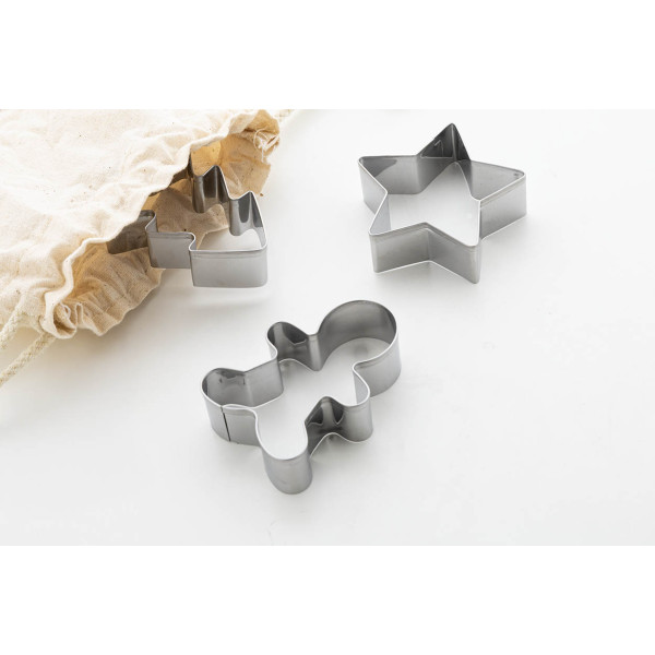 Ensemble d'emporte-pièces PIME personnalisable avec logo - vue 2