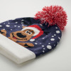 Bonnet de Noël tricoté ZIFO personnalisable avec logo - vue 3