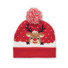 Bonnet de Noël tricoté ZIFO personnalisable avec logo - vue 4
