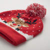 Bonnet de Noël tricoté ZIFO personnalisable avec logo - vue 8