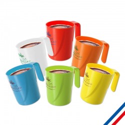 Mug personnalisé en plastique ABS - 350ml