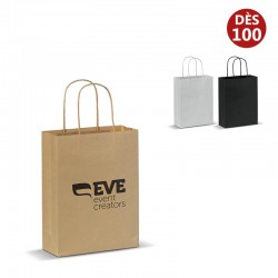 Petit sac en papier ECO look personnalisé pour boutique