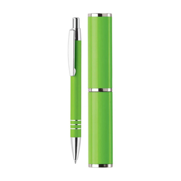 Stylo bille dans tube métal