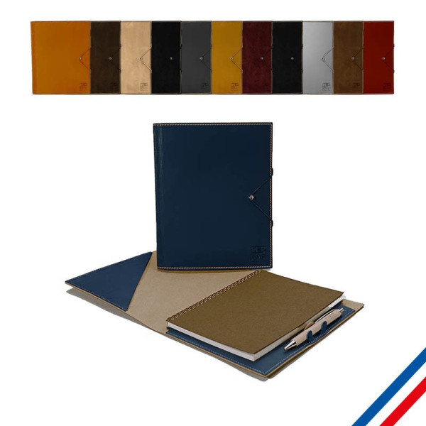 Conférencier en synderme ( 70% de fibres de cuir agglomérées) nuancier