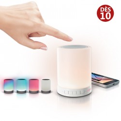 Enceinte Bluetooth Lampe Tactile Publicitaire