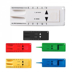 Porte-clés testeur d'usure de pneu