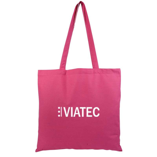 Sac coton 220 g/m2 longues anses. Sac pub coton personnalisé