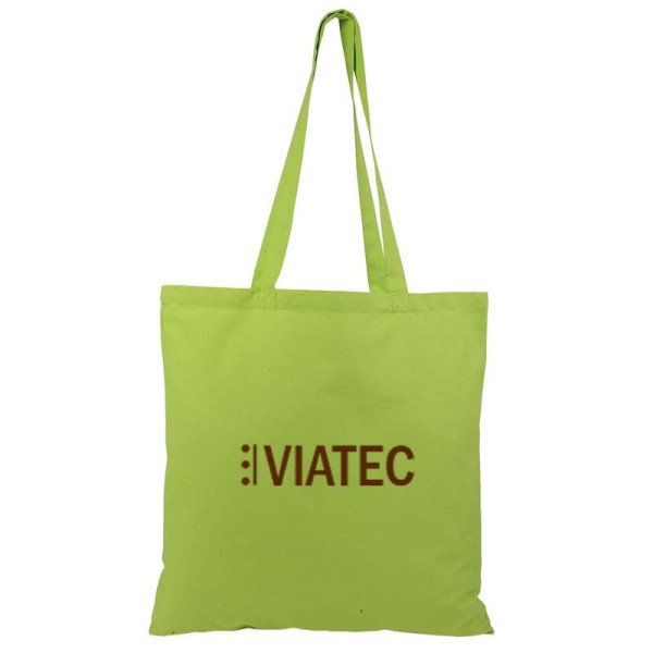 Sac coton 220 g/m2 longues anses. Sac pub coton personnalisé