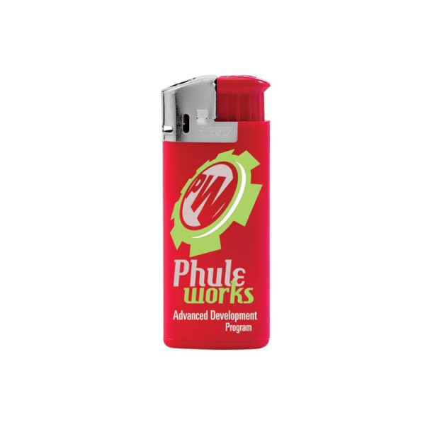 Briquet BIC® J39 Chrome Hood publicitaire