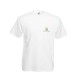 T-shirt Fruit of the Loom 160gr/m² Blanc personnalisé