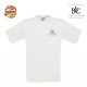 T-shirt B&C blanc publicitaire 190 g/m² Homme