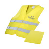Gilet de sécurité publicitaire avec pochette