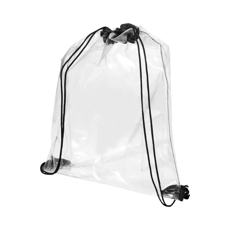 Sac à dos transparent à cordon personnalisé - Sac à dos publicitaire