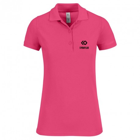 Polo femme 180 g/m² B&C Safran personnalisé