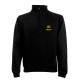 Sweat-shirt homme col zippé personnalisé