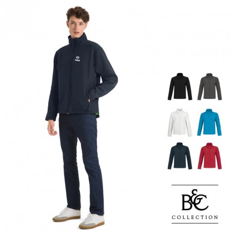 Veste softshell homme publicitaire B&C