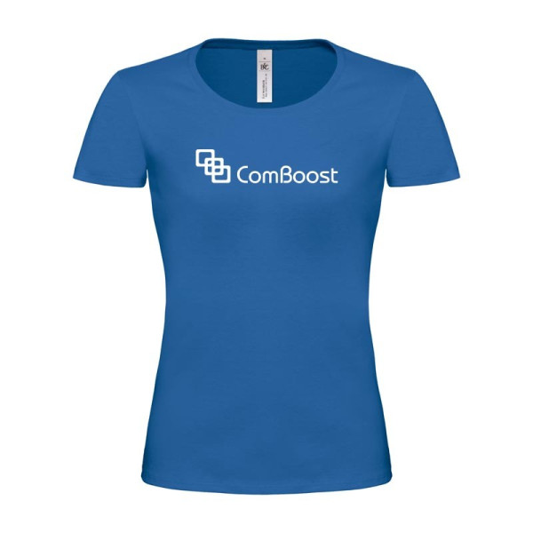 T-shirt femme col bateau B&C personnalisé
